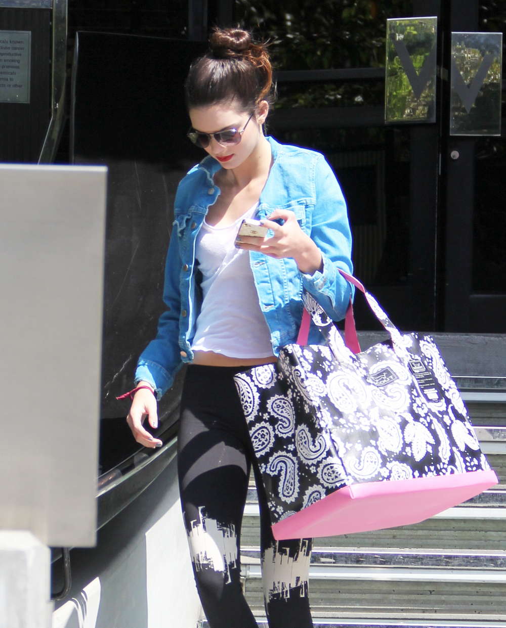 Kendall Jenner  - Candids and Photoshoot In Hollywood